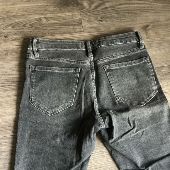Free People Bootcut Cropped Jeans Grey Size 27 - Picture 4 of 4